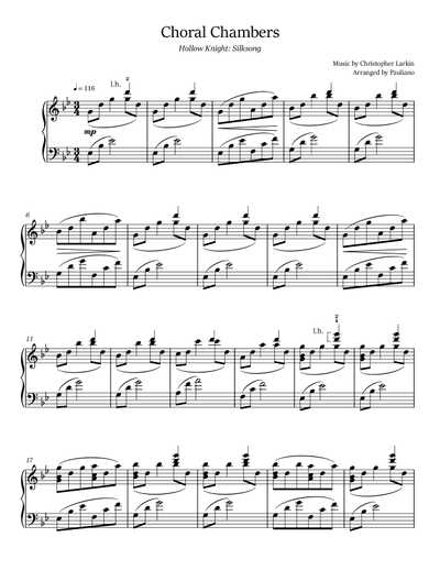 Choral Chambers Sheet Music